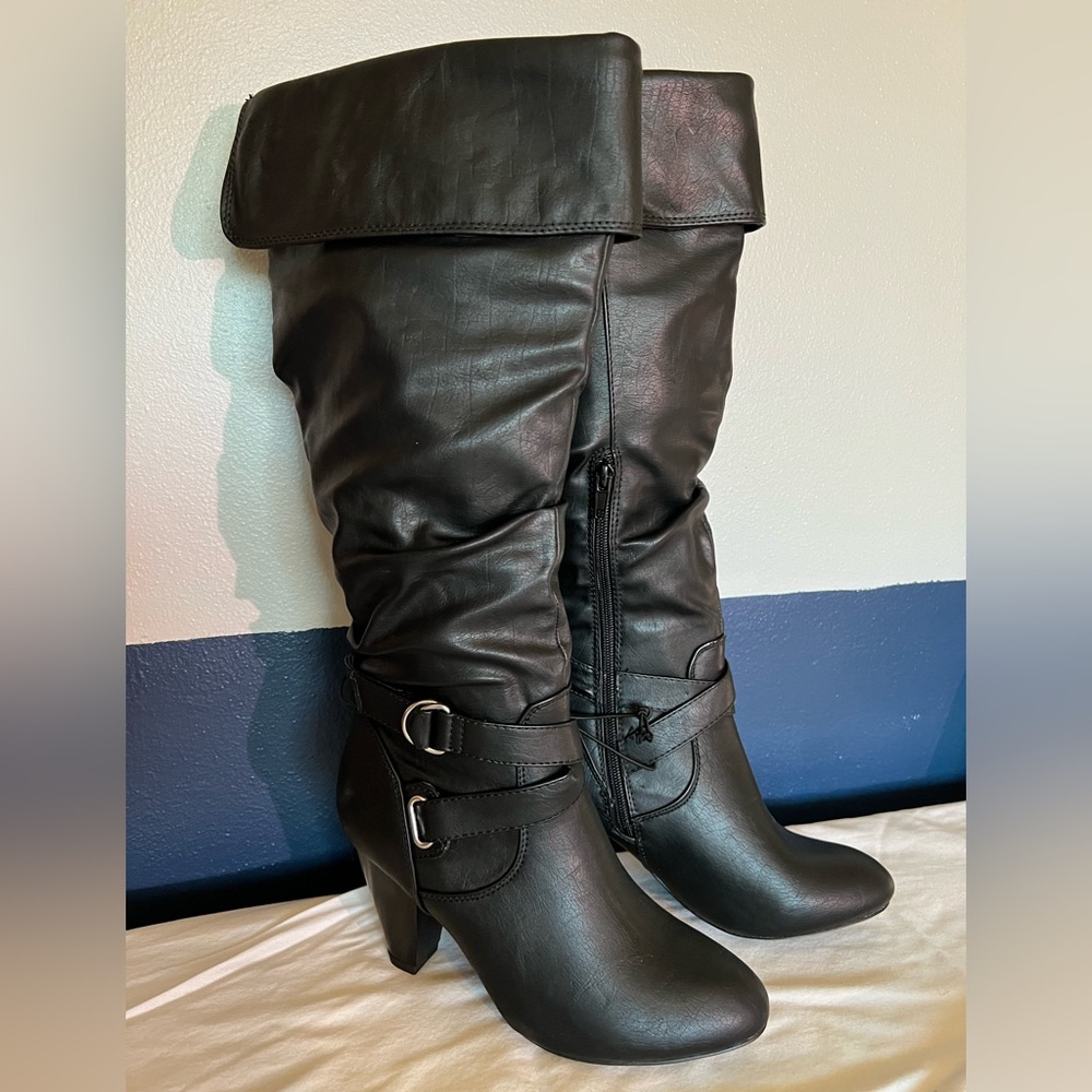 Rampage Black Size 8 Ellesandra Boots New in Box